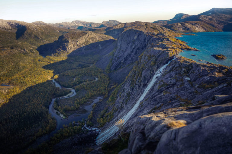 Das Litlverivatnet (311 m) Litlverivatnet