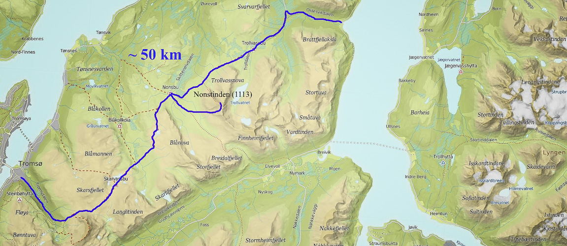 Map Tromso