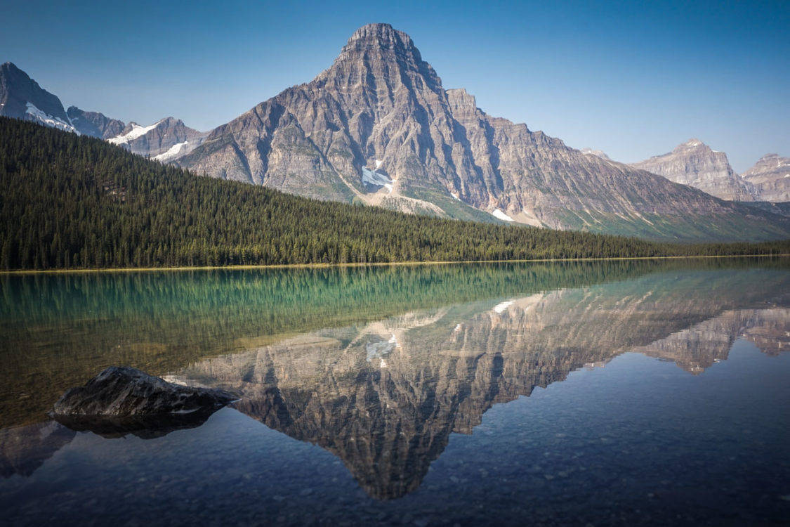 Der Waterfowl Lake Waterfowl Lake