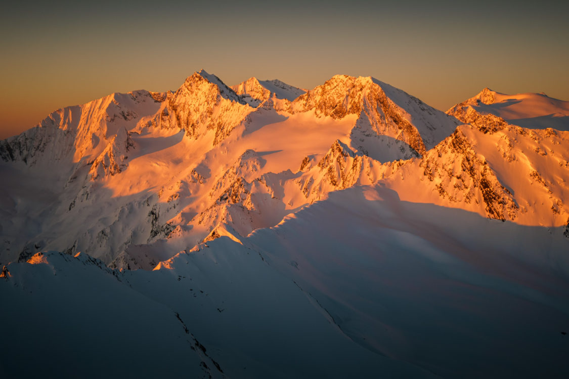 Alpenglühen Alpenglühen