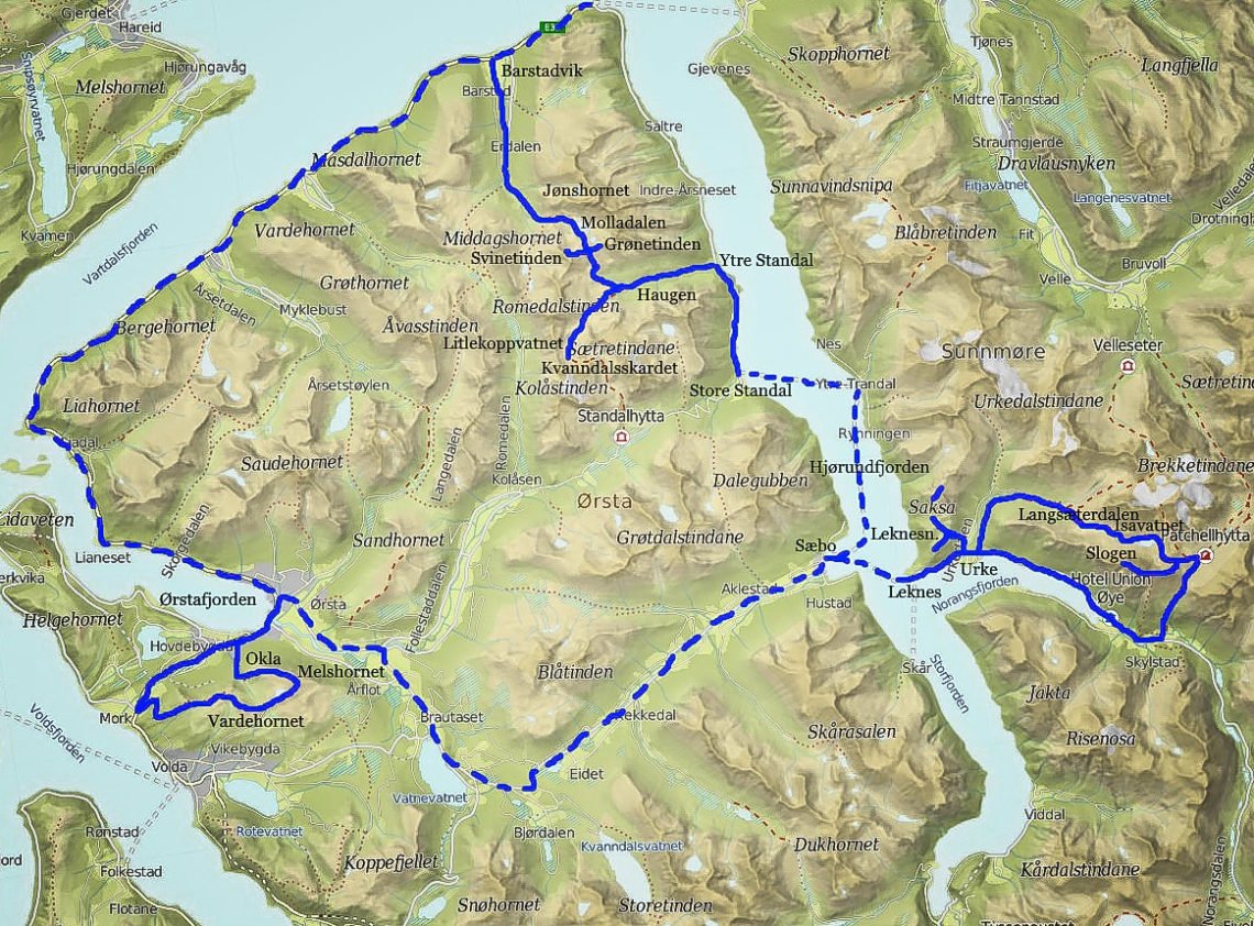 Auf Erkundungstour in Sunnmøre: Der Hjørundfjord und seine Traumgipfel