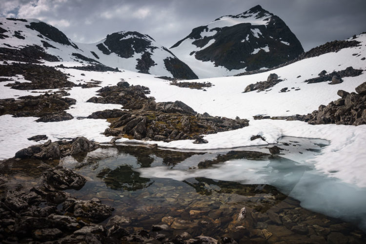 Gipfelaufbau des Slogen