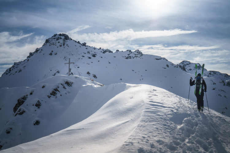 Der Gipfel der Mölser Sonnenspitze