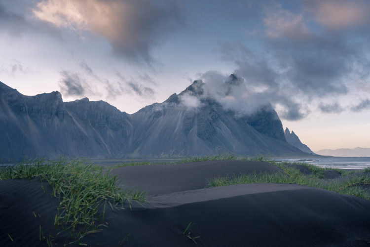 Bergmassiv des Vestrahorn