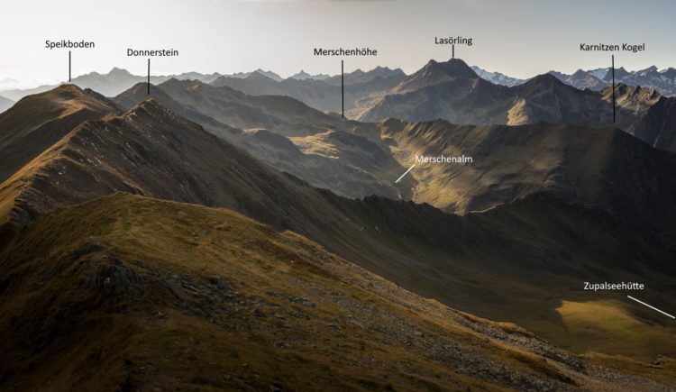 Blick auf Lasörling