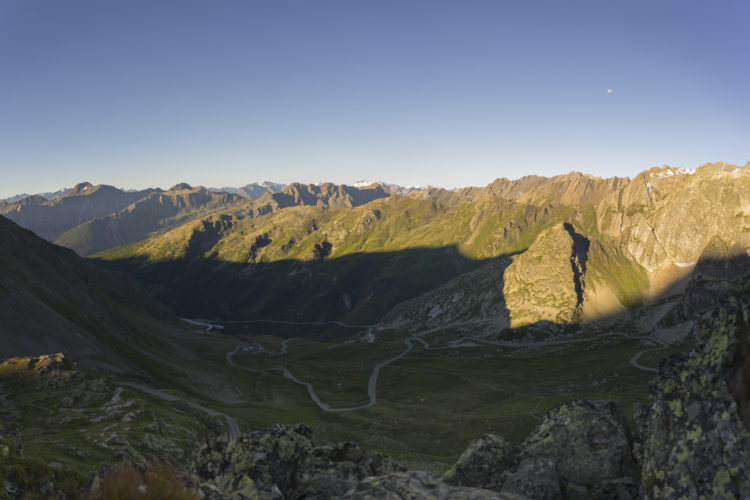 Panorama zum Sonnenaufgang