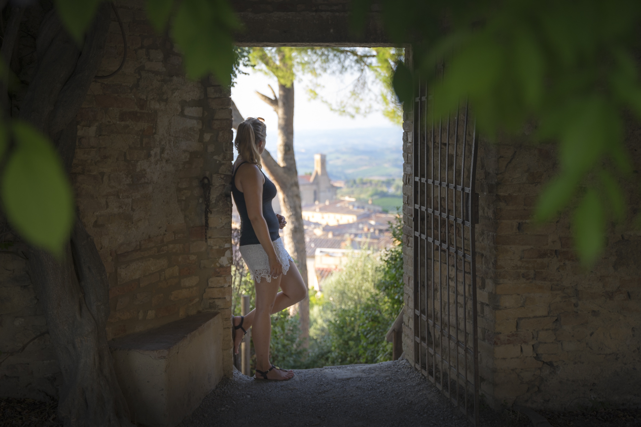 Kurzes Fotoshooting bei der Festung