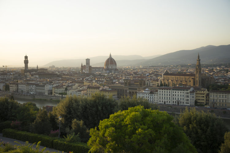 Florenz im Abendlicht