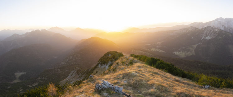 Sonnenaufgangspanorama