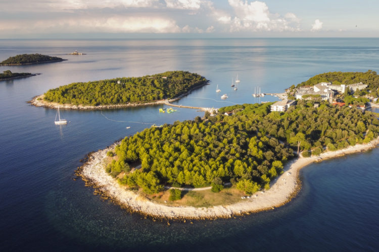 Rovinj's vorgelagertes Inselreich