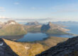 Blick auf die alpineren Bereiche des Sjunkhatten Nationalparks